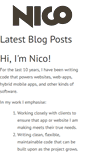 Mobile Screenshot of nicoburns.com